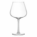 Calice da vino 650 ml in vetro trasparente 9.5 x 23 cm - stelo lungo per degustazione